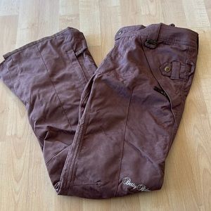 BETTY RIDES SNOWBOARD PANTS-S